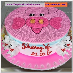 Bánh Sinh Nhật Con Heo Tuổi Hợi- Y94